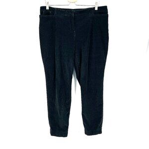 J. Jill fine wale corduroy  pants mid high rise waist classic preppy 14 petite